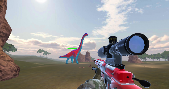 Dino Hunting Sniper Shooting Game
