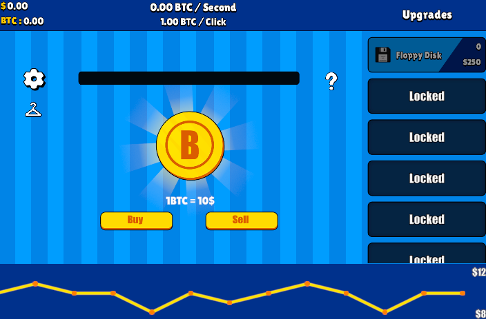 Bit-coin Clicker
