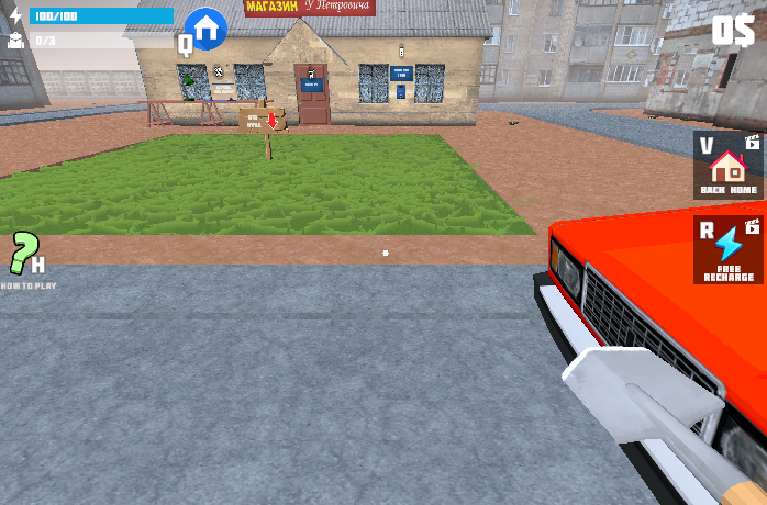 Hole Digger in Russia